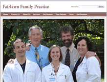 Tablet Screenshot of fairlawnfamilypractice.com
